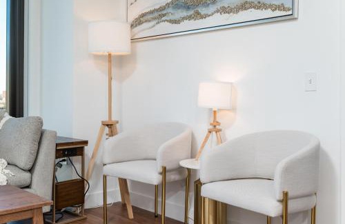 Back Bay East Apartment | Luxury 2BR BackBay Boston Common T-station Roof Top Lounge Gym