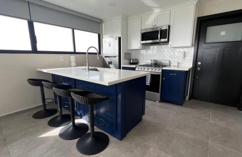Reforma Apartment | Luxury 2BR Condo Rosarito (G)