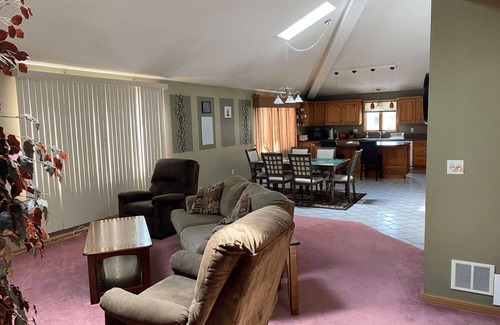 Caribou House | Luxury 3-Bedroom Home Next to Snowmobile Trails