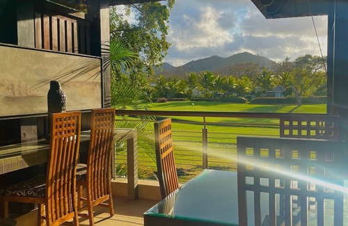 Grand River South East Apartment | Luxury 3 bedroom flat overhanging Anahita Golf Course off Ile aux Cerf
