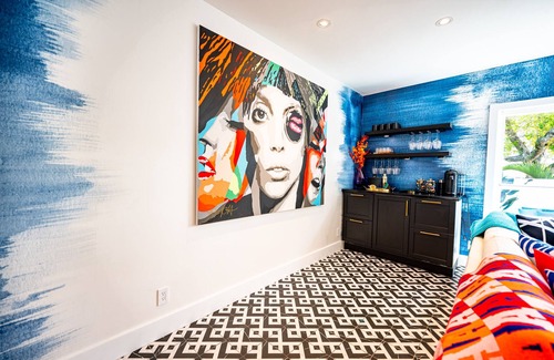 Lauderdale Beach House | LUXURY 4 BD BEACH HOME- 500 Feet to Beach, Heated Saltwater Pool w/Waterfall