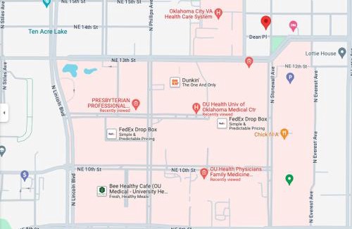 Central Oklahoma City House | Luxury 4 Bdr, Okc, Walk 2 Ou Med, 4 King Bed