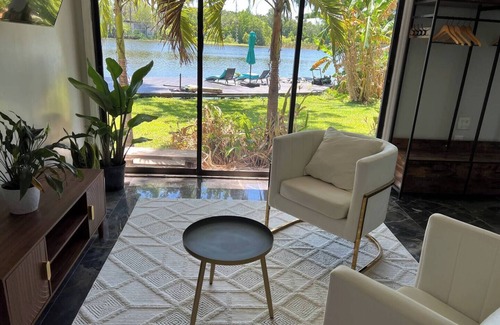 Bearss Plaza House | Luxury 5-Bedroom Waterfront Oasis w/Pool, Dock & Views