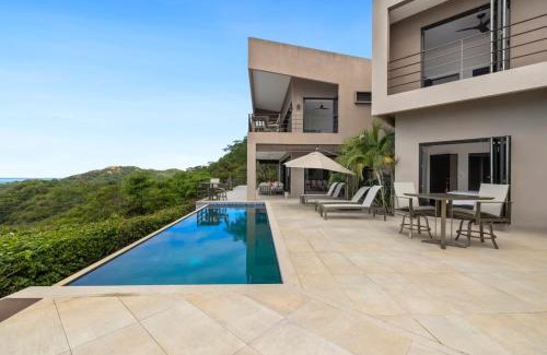 Potrero House | Luxury 5BR Oceanview Villa with Infinity Pool, King Beds, and Sunset Views Over Playa Prieta