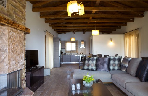 Mikros Gialos Villa | Luxury 6 bedroom villa with stunning view of Ionian sea in Mikros Gialos