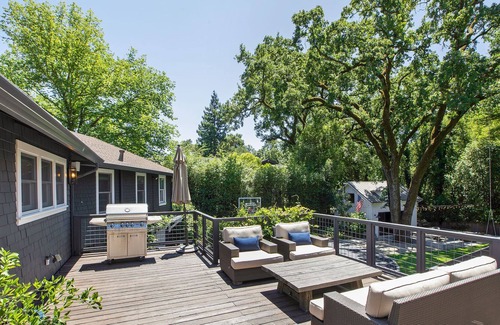 San Anselmo House | Luxury accomodations in park like setting. Family Friendly
