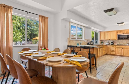 Northeast Heights House | Luxury Amenity Paradise! Sleeps 18 - Pool, Hot Tub, Game Room, Golf, Fire Pit!n