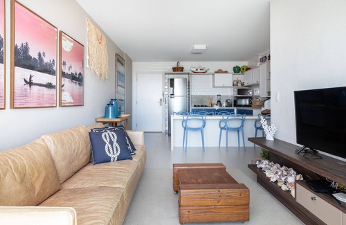 Barra Mar Apartment | Luxury and comfort right on the beach in Barra de São Miguel