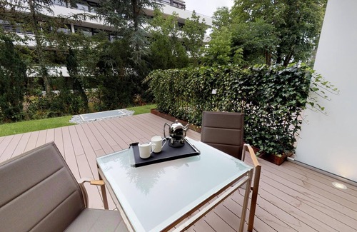 Timmendorfer Strand Apartment | Luxury apartment 0.14 with terrace & parking space - close to the beach in Timmendorfer Strand