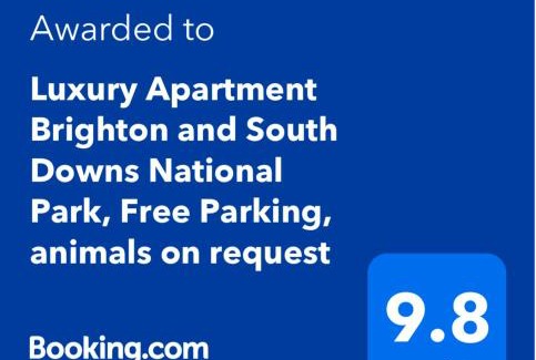 Woodingdean Apartment | Luxury Apartment Brighton and South Downs National Park, Free Parking, animals on request daily fee