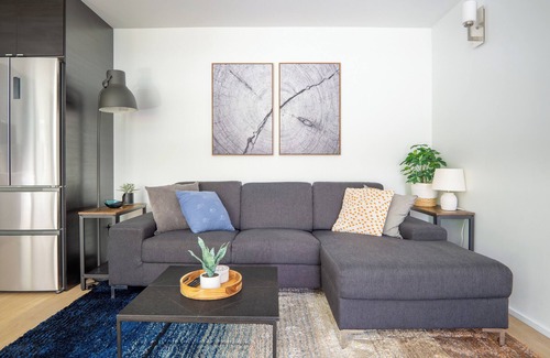 King Apartment | Luxury Apartment In Best Area, 94 walk score. With AC, Laundry, and Patio