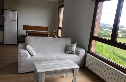 Mogro Cottage | Luxury apartment with pool and tennis court. Usil-Mogro beach front