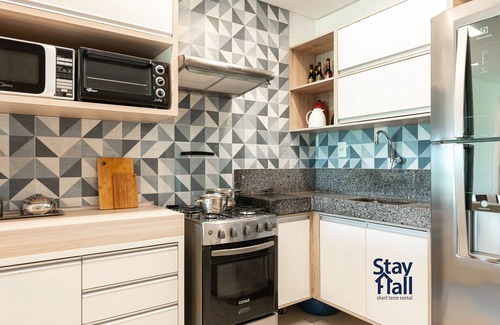 Praia dos Carneiros Condo | Luxury Apt-Gourmet Balcony-Pool and Gym-SH057