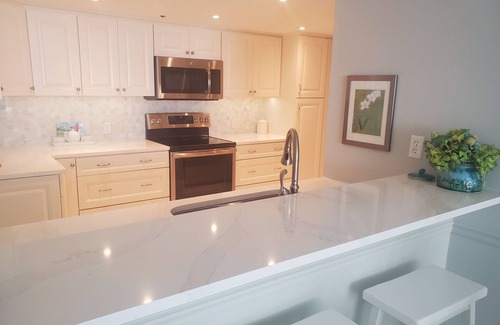 Isla del Sol Condo | LUXURY BAHIA POINTE WATERFRONT Condo/Panoramic Views! Dolphins, Manatee, More!