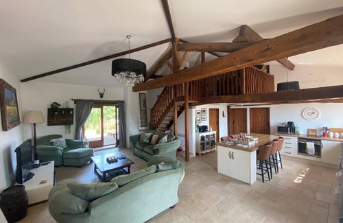 Le Bernard House | Luxury barn, close to the sea, beaches, water parks and forest.Quite , FREE WIFI