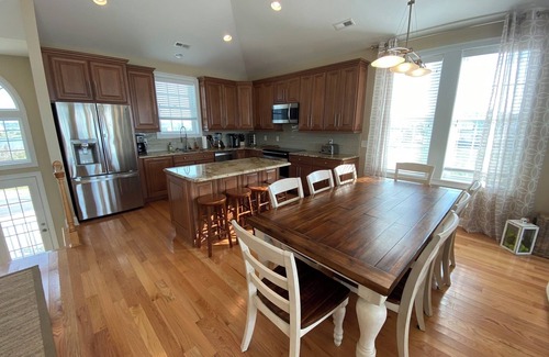 North Topsail Beach House | Luxury Beach Front Home, Amazing Views Heated Pool & Fireplace featured on HGTV!