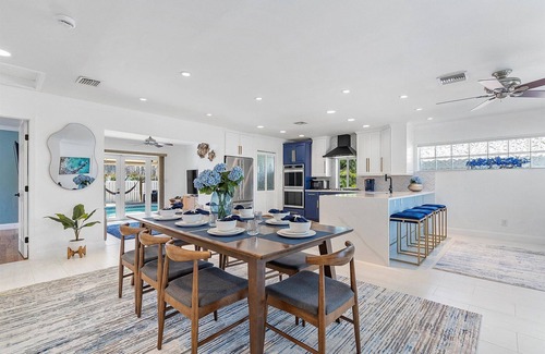 Royal Poinciana House | Luxury Beach House w/Pool, BBQ, 10 minutes to Beach
