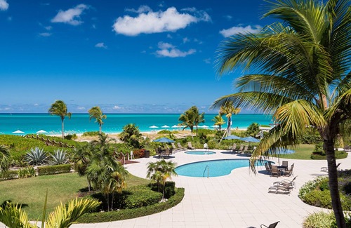 Grace Bay Condo | Luxury beachfront 2 bedroom condo at The Grandview directly on Grace Bay beach
