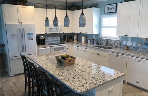Morgantown House | Luxury Beachfront Home with Indoor Elevator; Extra Large Deck; Sleeps up to 30!