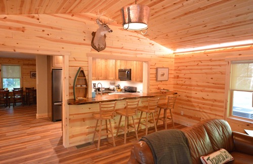 Mayfield House | Luxury Cabin Near Boardman River and Brown Bridge Quiet Area!