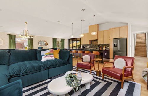 Swede Hill House | Luxury Central Austin, Hot Tub & Firepit, Minigolf, Private Fenced Yard