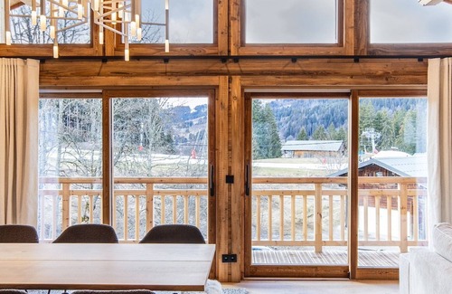 Les Gets Ski Chalet | Luxury chalet in Les Gets with jacuzzi, sauna, Wi-Fi, parking
