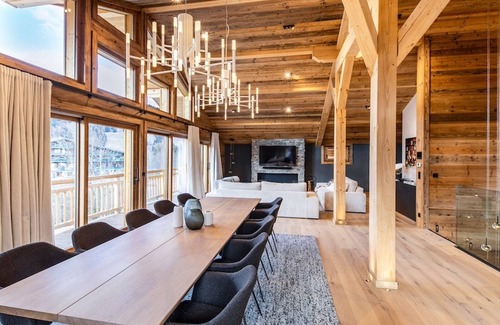 Les Gets Ski Chalet | Luxury chalet in Les Gets with jacuzzi, sauna, Wi-Fi, parking