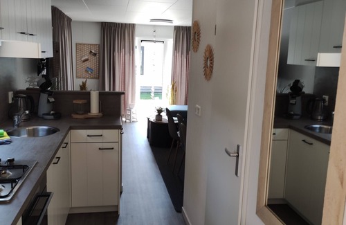 Petten Ski Chalet | Luxury chalet "Strandperle, "on a 5 star site, by the sea