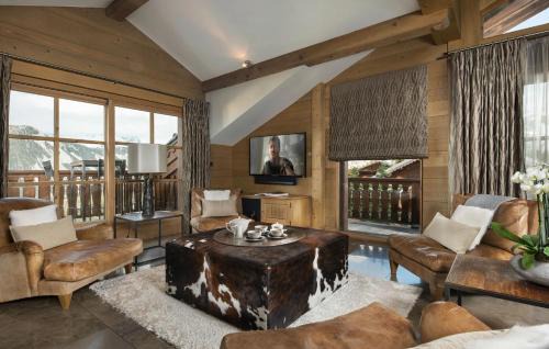 Klosters Platz Apartment | Luxury chalet with Jacuzzi