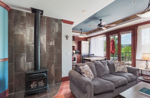 Historic Downtown Durango Condo | Luxury Condo on Historic Main Ave. - Deck overlooking Main & Mountain Views
