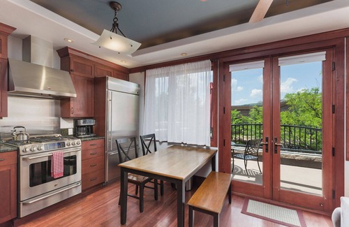 Historic Downtown Durango Condo | Luxury Condo on Historic Main Ave. - Deck overlooking Main & Mountain Views