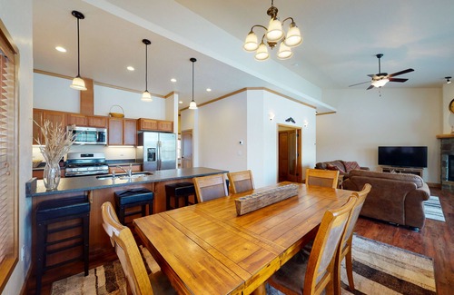 Dover Bay Condo | Luxury condo with private deck, pond views, fast WiFi, boat launch & more