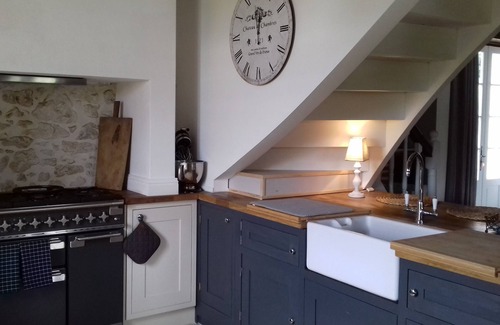 Salles House | Luxury Country Stone Property - stunning views, private heated pool & fab patio!