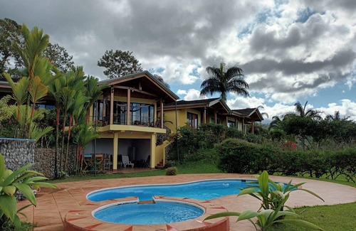 La Fortuna House | Luxury Home overlooks Arenal Volcano & Lake Arenal & Ceiba Tree