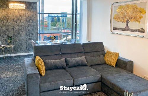 Castlefield Apartment | Luxury Deansgate Apt Canal View & Free Parking