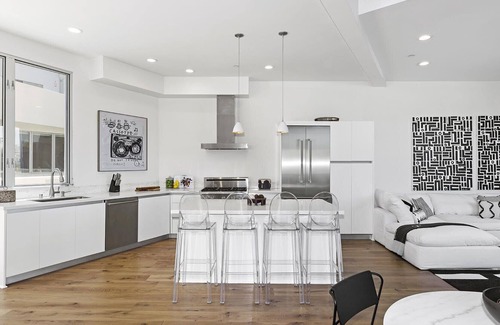 Tri-West House | Luxury Design Penthouse Loft at Melrose Place