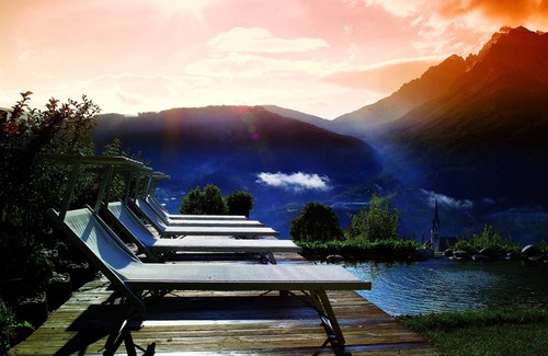Telfes im Stubai Apartment | Luxury designer apartment with wellness & swimming pool use