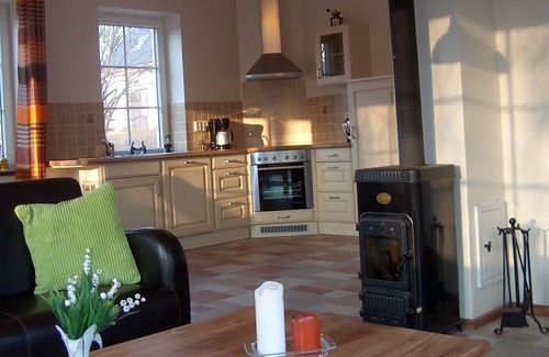 Bozanov House | Luxury detached villa with sauna and wood-burning stove and unobstructed view over farmlands