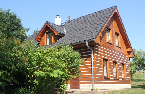 Bozanov House | Luxury detached villa with sauna and wood-burning stove and unobstructed view over farmlands