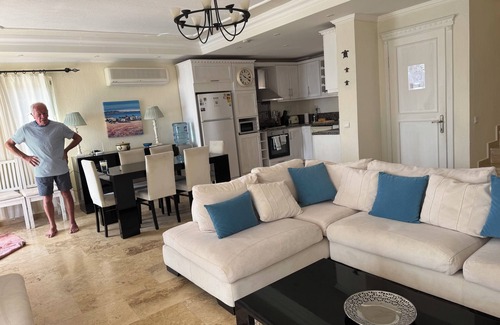 Kalkan Villa | Luxury Detached Villa Private Infinity Pool, Panoramic Sea Views, Wifi, Air Con.