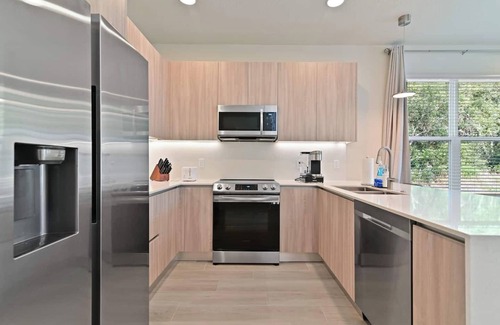 Silver Creek House | Luxury Disney Private Nature trees in every window