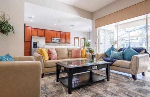 Windsor Hills Villa | Luxury Disney Villa 5BR With Private Pool and Spa (4 Miles from Disney)