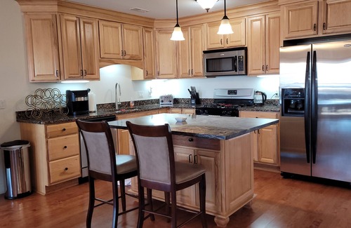 New Buffalo Apartment | Luxury Downtown Getaway: 2BR Condo Near New Buffalo’s Top Attractions!