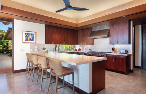 Kaupulehu House | Luxury Estate at Hualalai Resort -Sweeping Ocean and Golf Course Views
