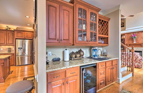 Wake Forest House | Luxury Estate: Private Hot Tub & Pickleball Court