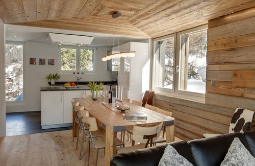 Zermatt Ski Chalet | Luxury family chalet in tranquil setting but close to ski lift and town centre.