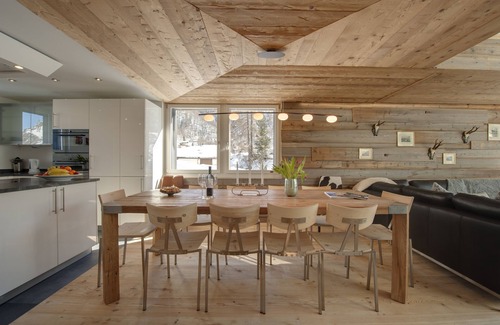 Zermatt Ski Chalet | Luxury family chalet in tranquil setting but close to ski lift and town centre.
