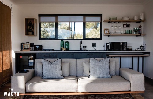 Paarl Cabin | Luxury Farm Stay Surrounded by Vineyards, Almonds, Wagyu Cattle & Mountain Views