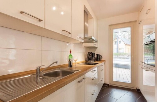 Ostseebad Baabe Apartment | Luxury first floor apartment with sauna and fireplace