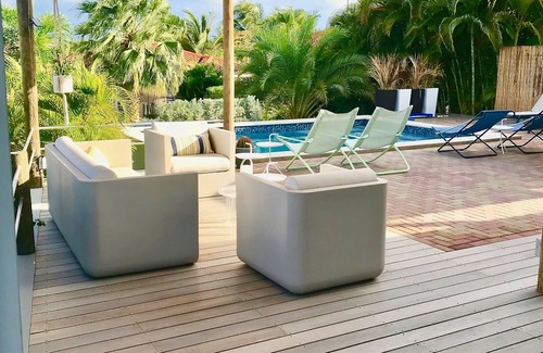 Jan Thiel Villa | luxury, fully renovated villa with private swimming pool with healing magnesium salt